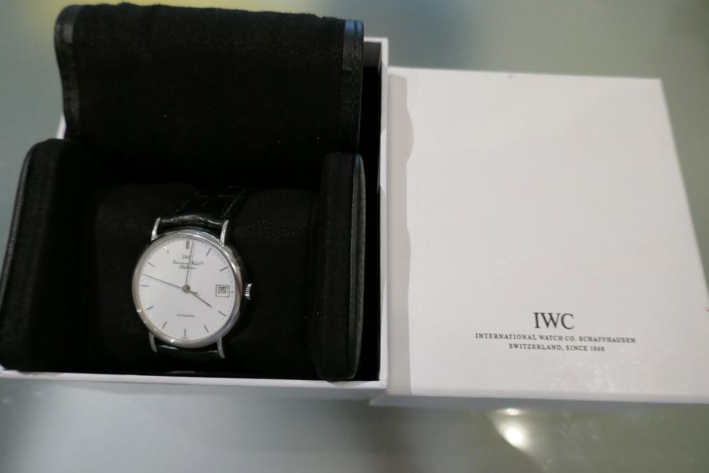 IWC Montres: IWC Portofino Stahl Automatic Herren Uhr 34mm ref 3513 1 – D'occasion à Schaffhausen par swisswatches-andmore 7