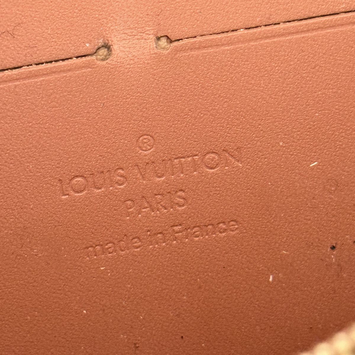 Louis Vuitton Portamonete: Louis Vuitton Vernis Zippy Wallet Amarante – Usato da Geneve venduto da DarlingVintage 9