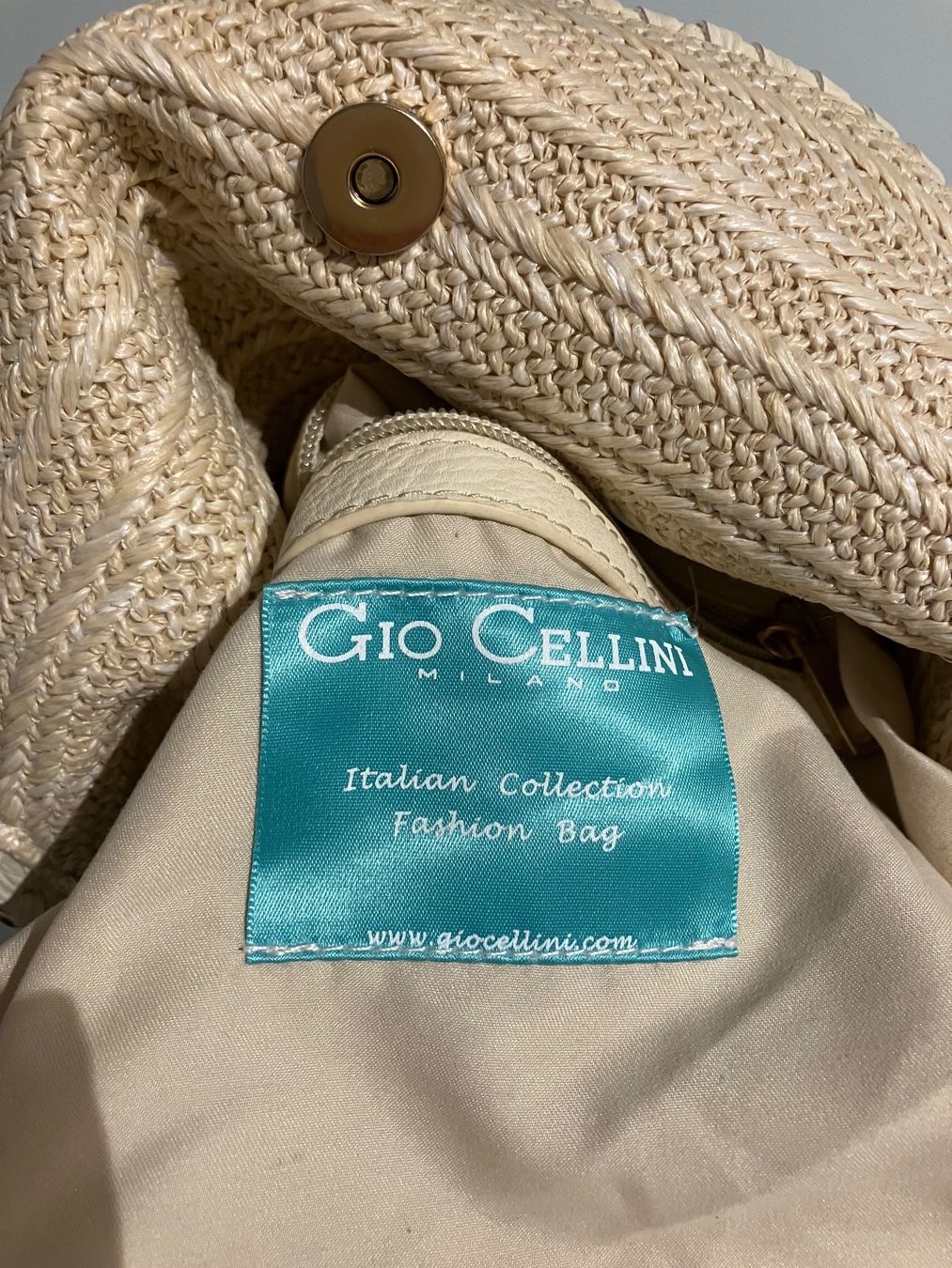 Borse da donna: BORSA in PAGLIA Gio Cellini Milano – Usato da Locarno venduto da cna_r5zp 4