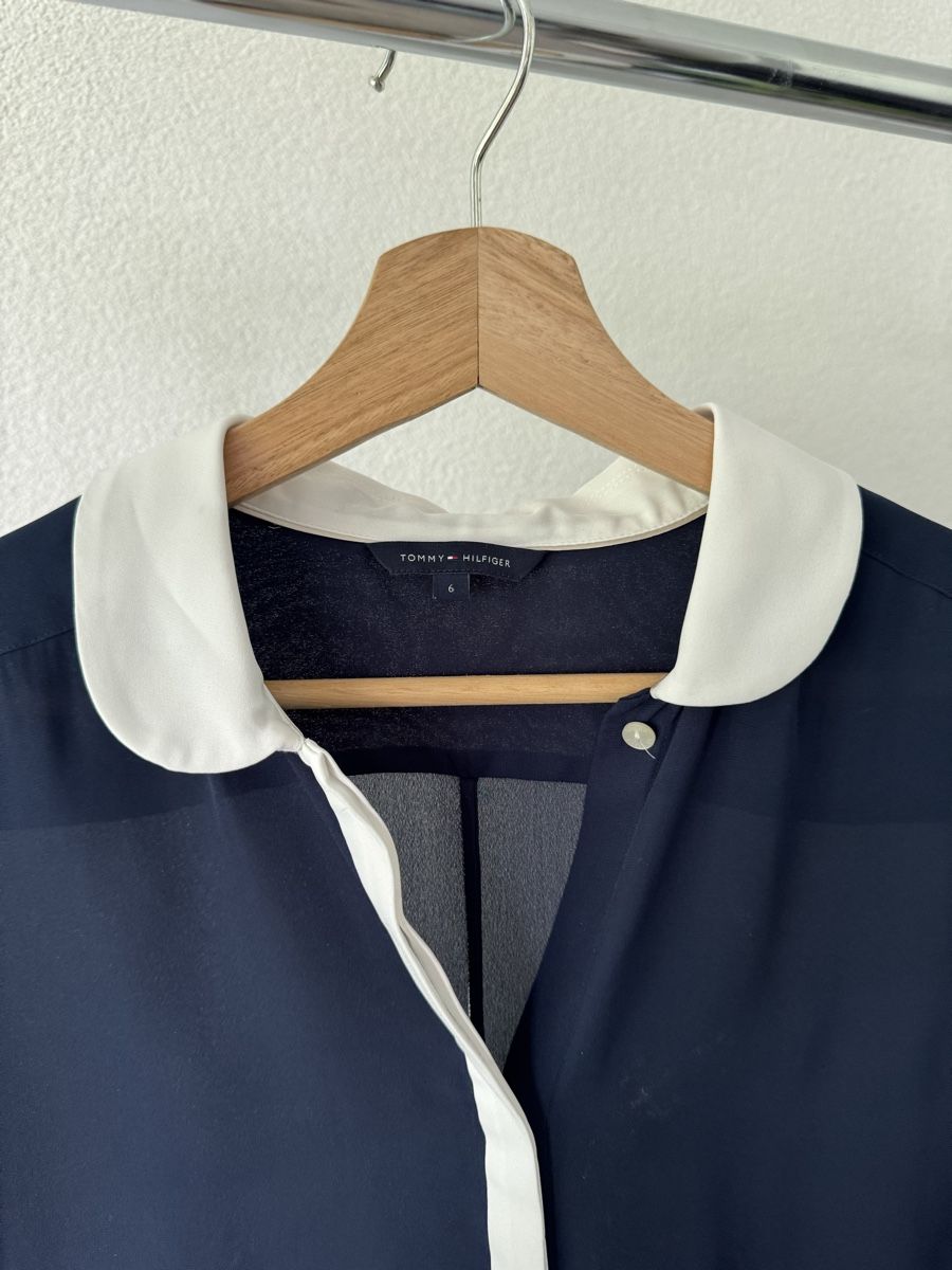 Tommy Hilfiger Camicette: Tommy Hilfiger blaue Bluse, S – Nuovo (secondo la descrizione) da Granges VS venduto da rvn 2