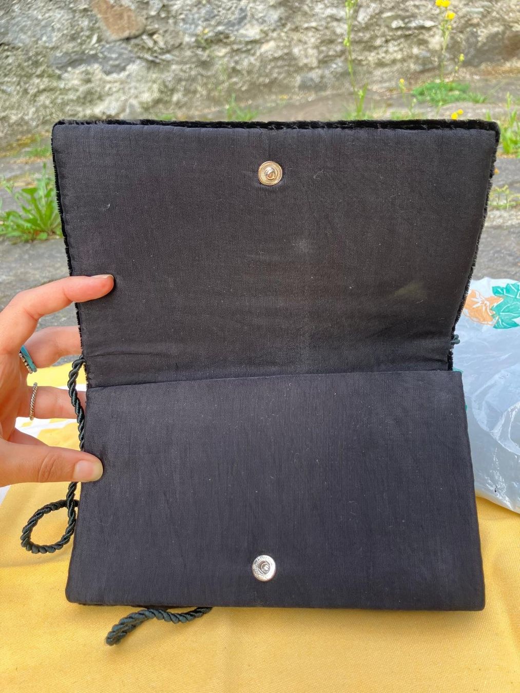 Borse da donna: Vintage Black Clutch Pouch – Usato da Monte Carasso venduto da arn_dime 3