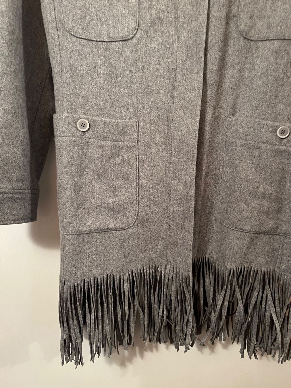 Madeleine Giacche: MADELEINE Tolle Jacke mit Fransen, Grösse 40, – Usato da Ruggell venduto da Malbuntiger01 4