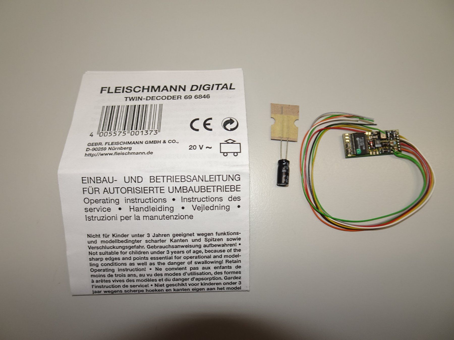 Fleischmann Trains électriques: Fleischmann TWIN-DECODER 69 6846 – Neuf avec emballage d'origine à Hinwil par Berling0 2