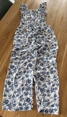 Jumpsuit Blumenmuster WE Grösse 164 guter Zustand