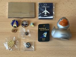 Aviation accessories set : Lufthansa, Iberia, Qatar Airways
