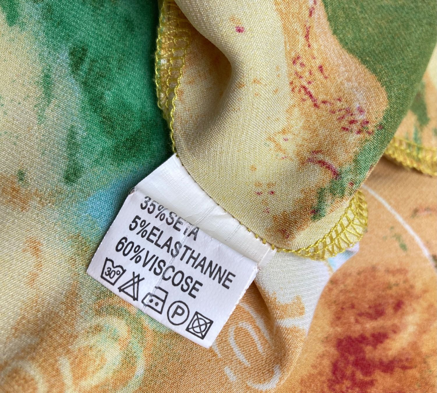 Camicette: Made In Italy Bluse mit Seide Gr.M – Usato da Unterägeri venduto da Jutka_04 4