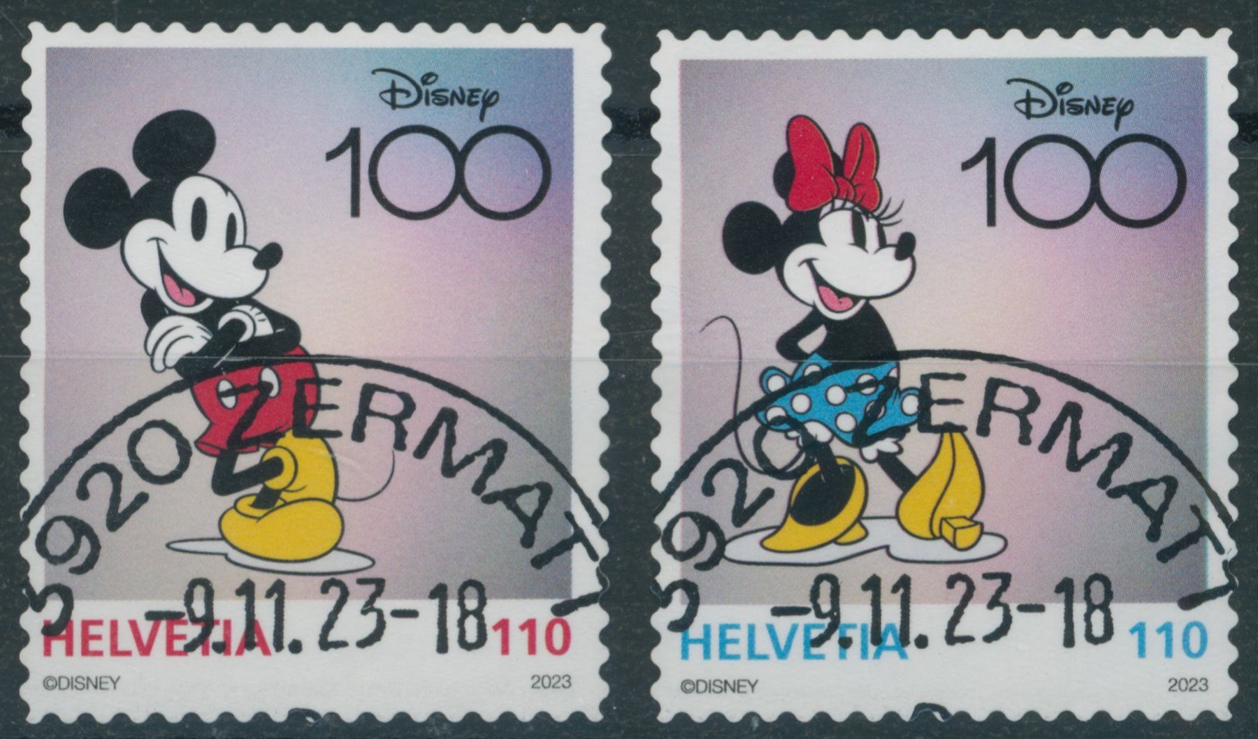 Tutti i francobolli: 2023 - Disney - Ersttag Stempel ET – Usato da Schindellegi venduto da leecollect