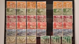 Lot Briefmarken Technik & Landschaft