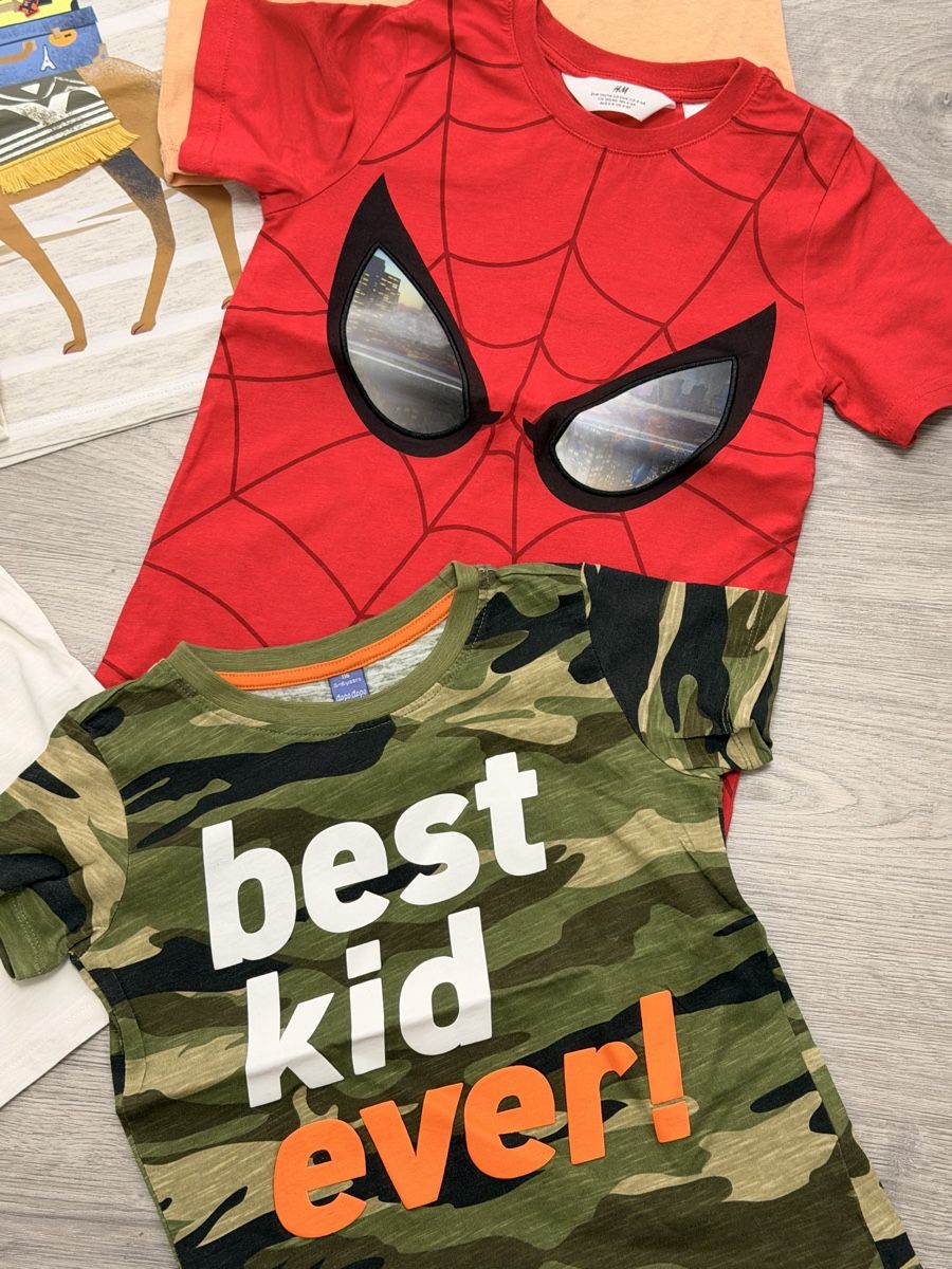 Camicie, T-shirt & Polo: T-Shirt, Kleiderset, 10-er Pack, 116, Junge – Nuovo (secondo la descrizione) da Wilen b. Wil venduto da carpediem25 4