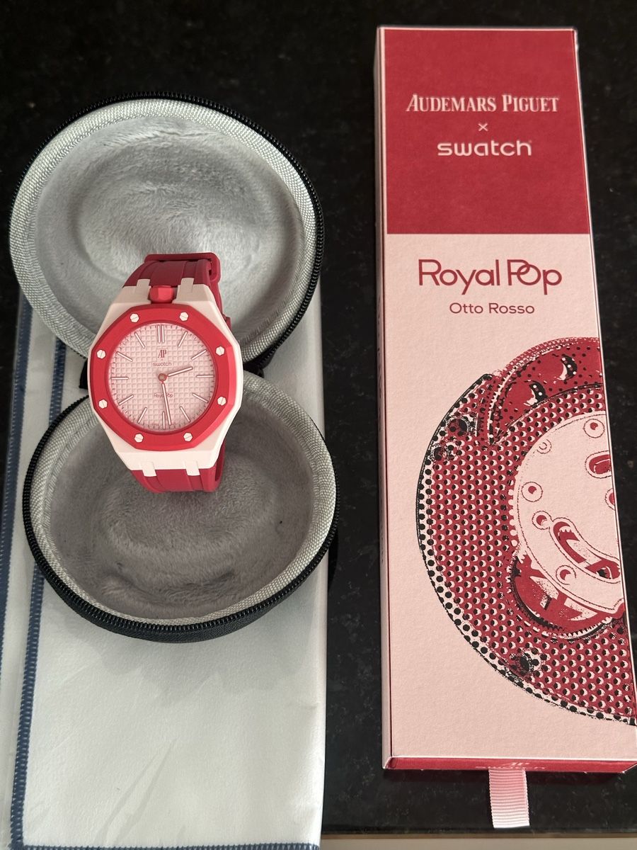 Swatch Orologi: AP x Swatch „Otto Rosso – Nuovo e nell'imballaggio originale da Luzern venduto da dma_lv9h 1