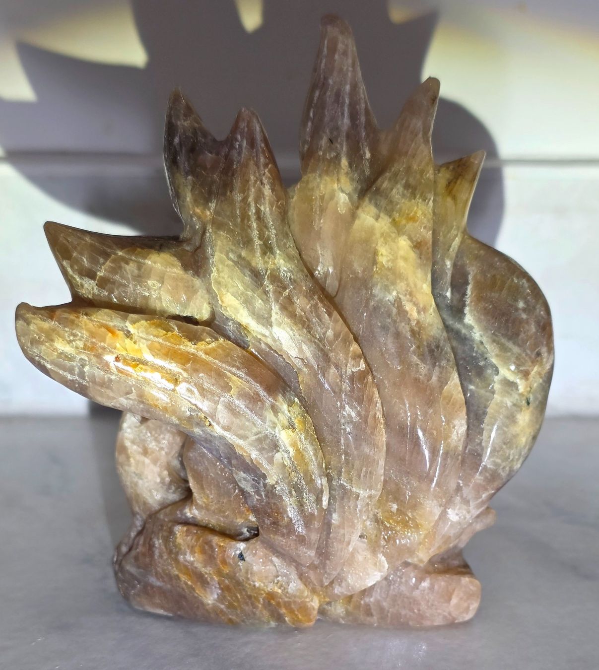 Mineralien & Heilsteine: Mondstein Fuchs 250g – Neu und originalverpackt aus Matzingen von Shay_Crystalz 1