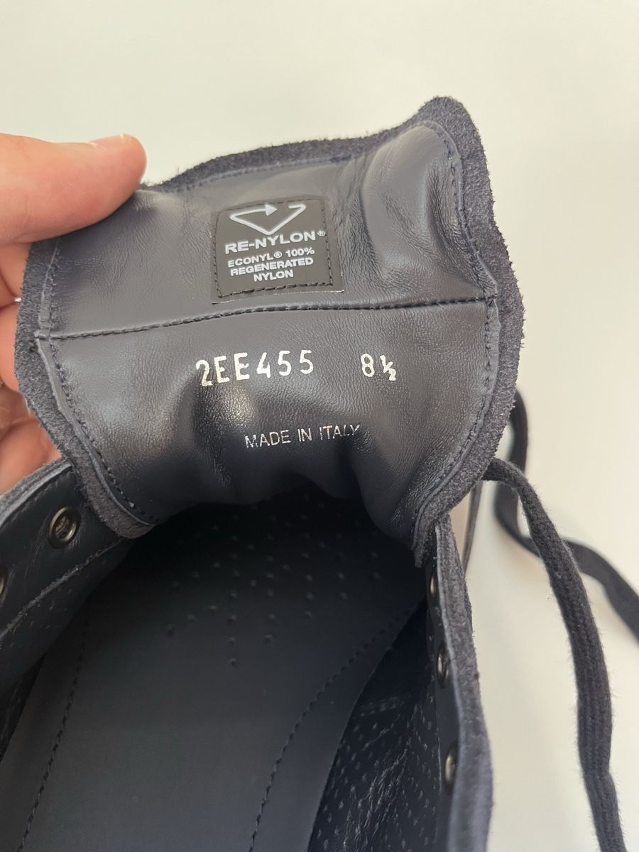 Prada Scarpe da uomo: Prada Prax Sneaker Blue/Iron Gr. 42.5 Neu mit Box – Nuovo (secondo la descrizione) da Lausanne venduto da S_luxury 7