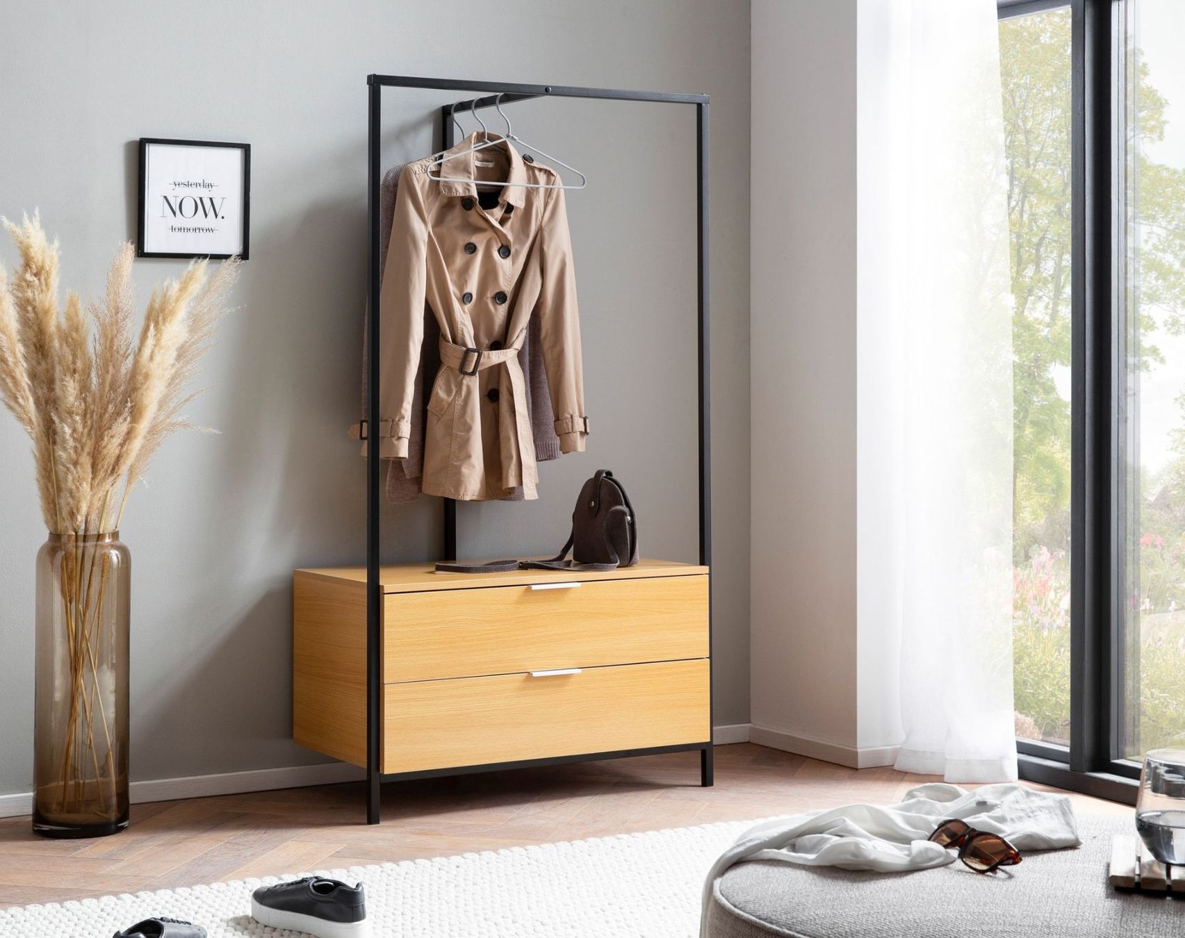 Porte manteau: GARDEROBE Modern Eicheoptik NEU SOFORT – Neuf avec emballage d'origine à Sulgen par eytsh 1