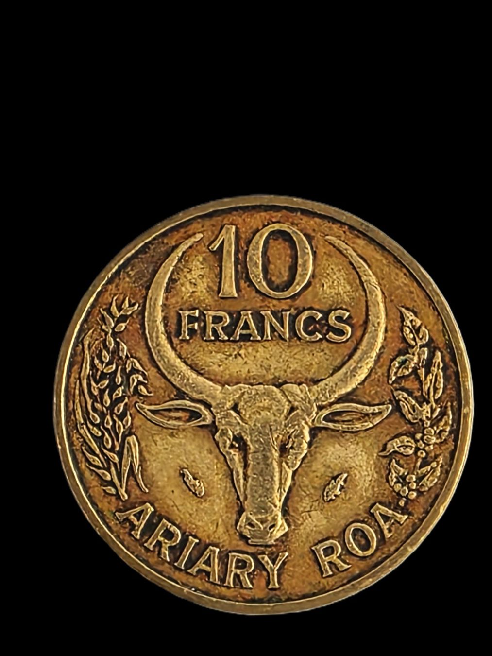 Alle Münzen: MADAGASKAR 10 FRANCS 1980 – Gebraucht aus winterthur von CoinPassion