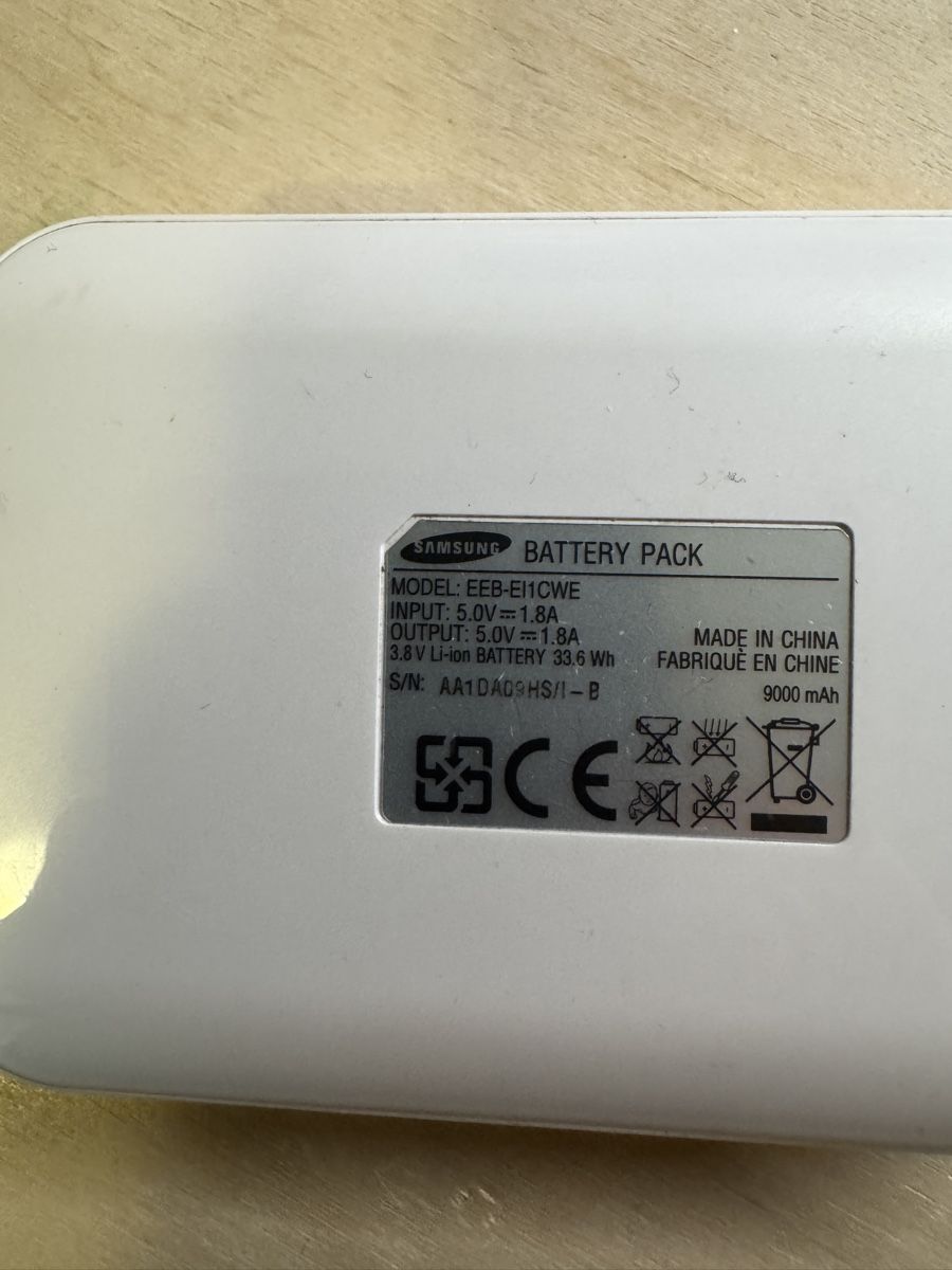 Samsung Batterie: Samsung Power Bank 9000mAh – Usato da Riedikon venduto da Lala28 1
