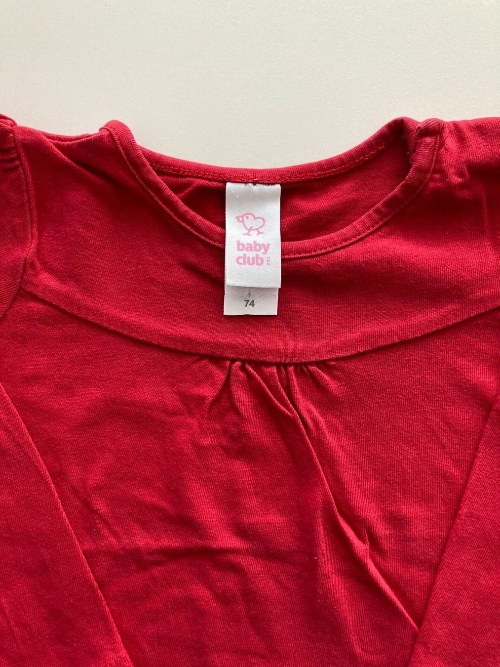 Maglioni & Felpe: Rotes Langarmshirt, Gr. 74 – Usato da Basel venduto da Nofretete39 2
