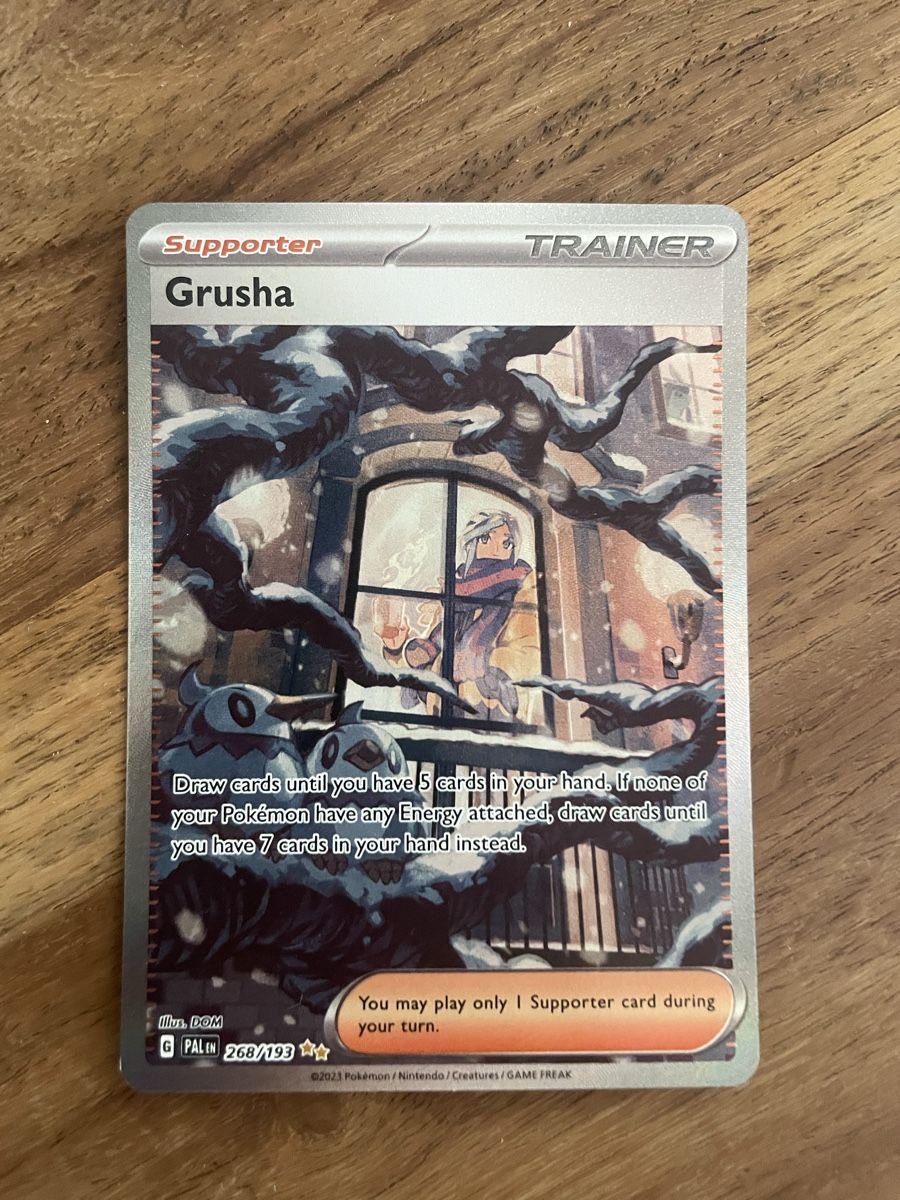 Pokémon Cartes à collectionner: Pokemon  Paldea Evolved Grusha Secret Rare #268/193 – D'occasion à Wolfhausen par Flydoc