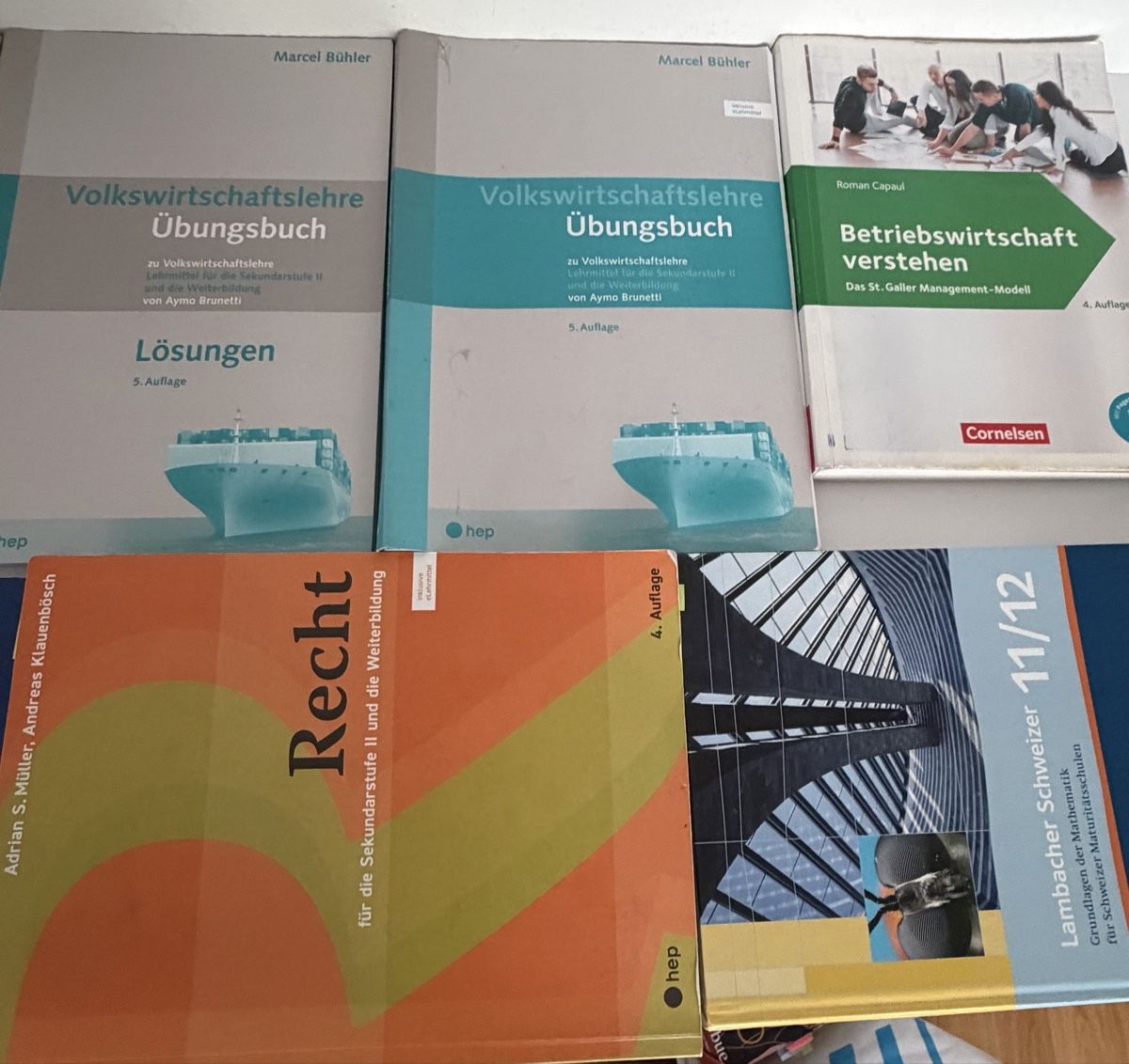 Bücher: Gymnasiummaterial – Gebraucht aus Basel von mer_w72m 7