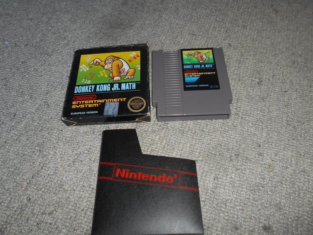 Donkey Kong Jr. Math Nintendo NES (Gebraucht) in Giubiasco für CHF 80