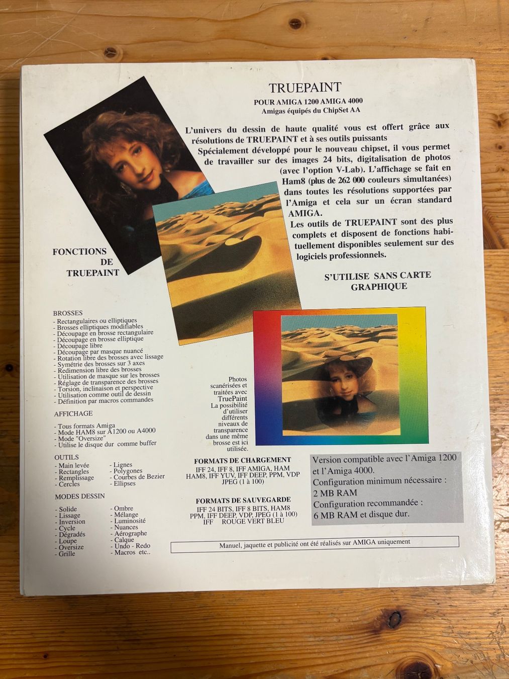 Software: Amiga TruePaint Big Box komplett CIB – Usato da Märstetten venduto da fury_psg 1