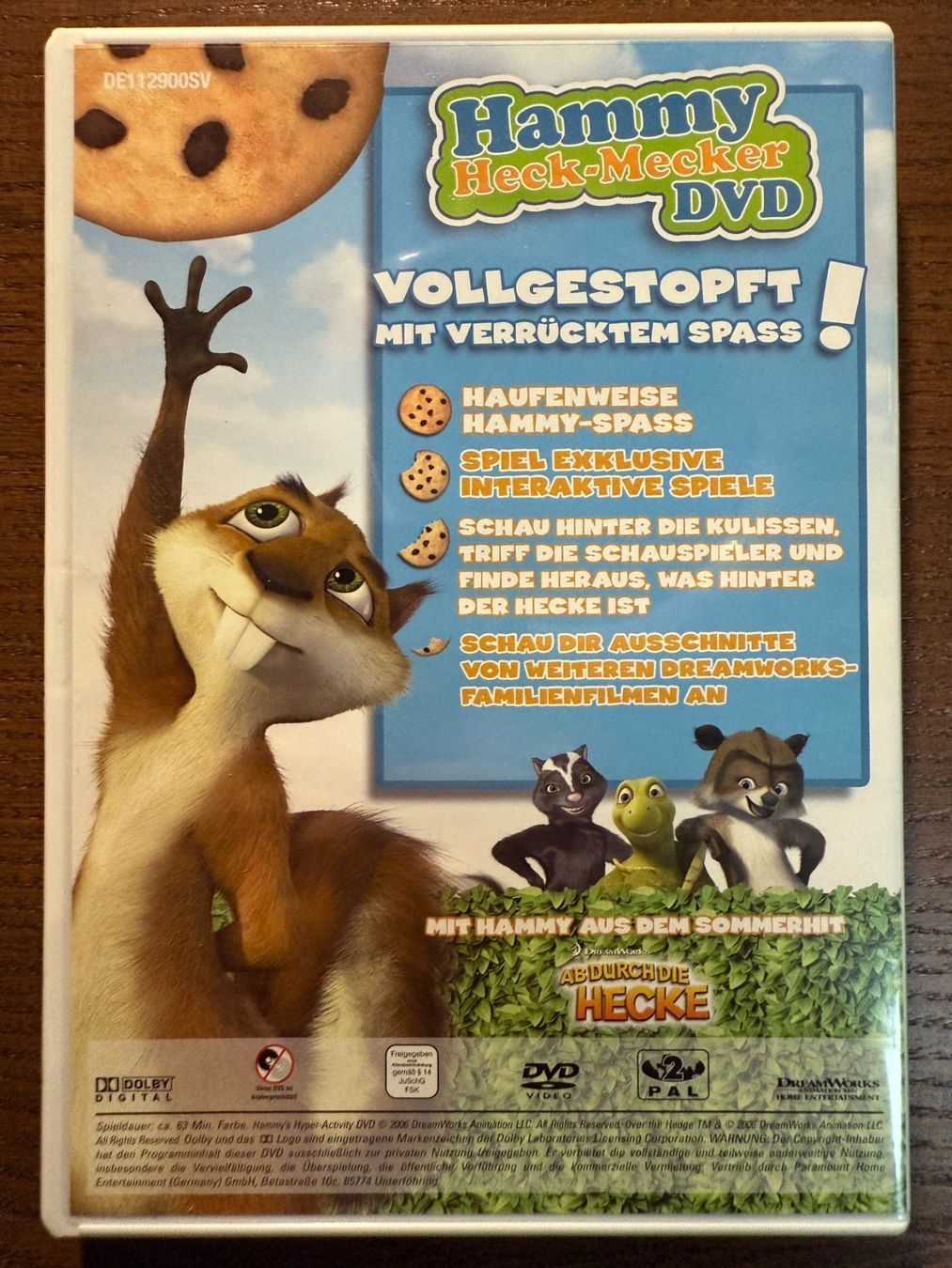Tutti i DVDs: Hammy - Heck-Mecker – Usato da Zürich venduto da FilmFreunde 1