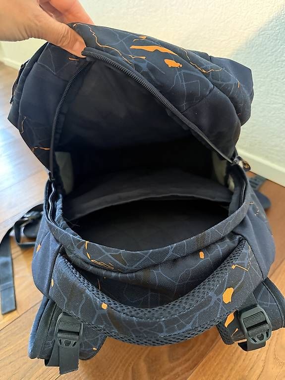 Borse & Zaini: Satch Schulrucksack  Dunkelblau/Orange, ergonomisch – Usato da Otelfingen venduto da carlexxa 3