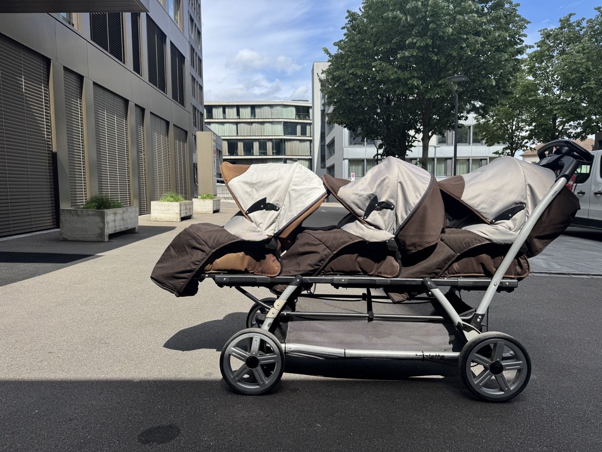 Peg Perego Carrozzine: 3er Kinderwagen/ Peg-Péregon Krippenwagen – Usato da Baden venduto da din_sjd7