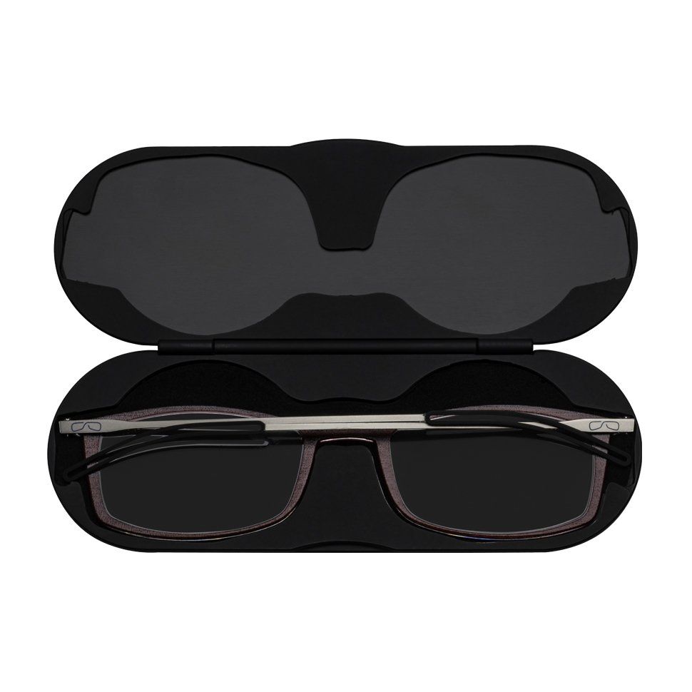 Occhiali & Lenti: Dünne ultraleichte Lesebrille Brooklyn eckig mit Case – Nuovo e nell'imballaggio originale da Ermatingen venduto da ricsba