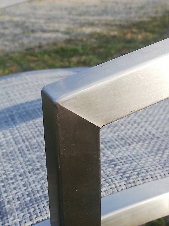 Chaises: Gartenstuhl Edelstahl  – D'occasion à Lyss par Ursprung1 2