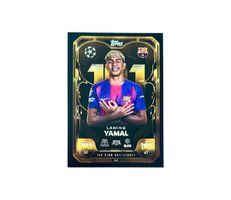 Topps Match Attax LAMINE YAMAL Gold card Fc Barcelona