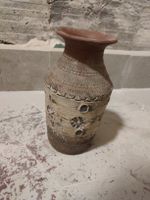 Rustikale Blumenvase, Vintage