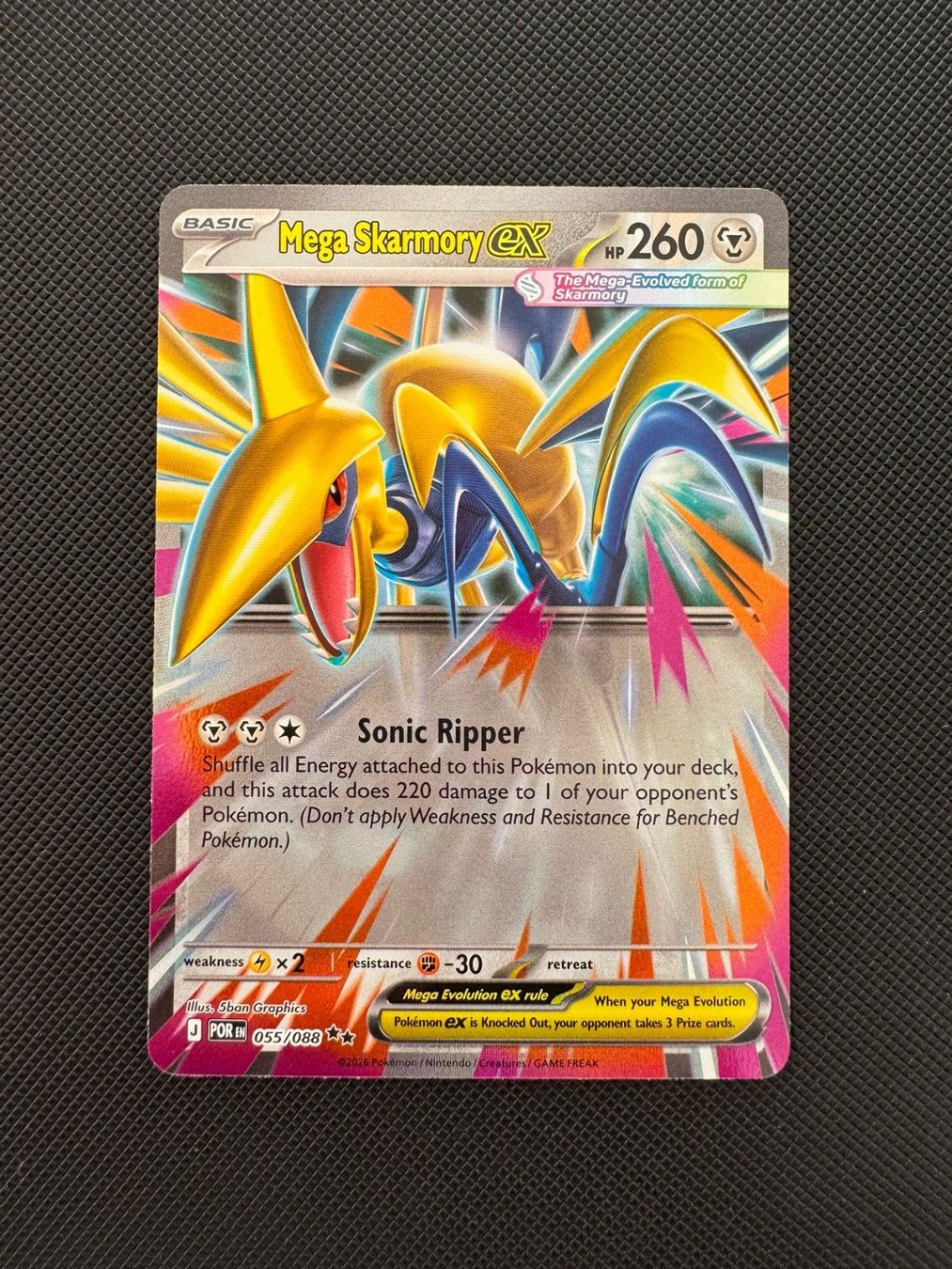 Pokémon Cartes à collectionner: Pokémon Mega Skarmory ex 055/088 – D'occasion à Seuzach par provenzano18