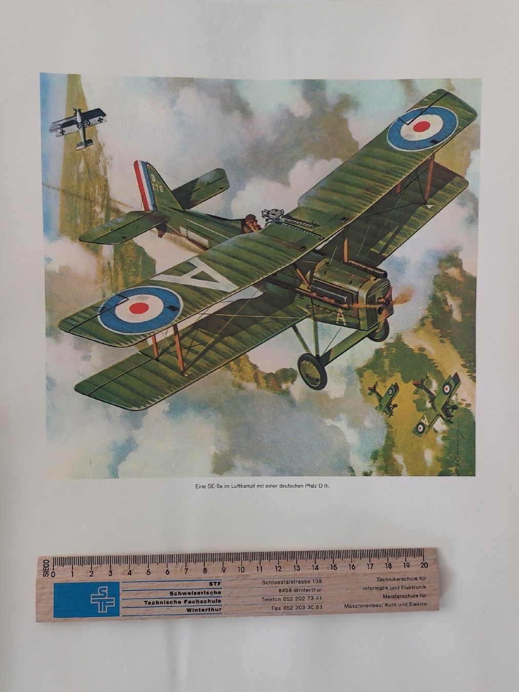 Foto & Immagini: Poster/Bilder Flugzeuge, 1. Weltkrieg – Usato da Pfäffikon ZH venduto da moswey6 6