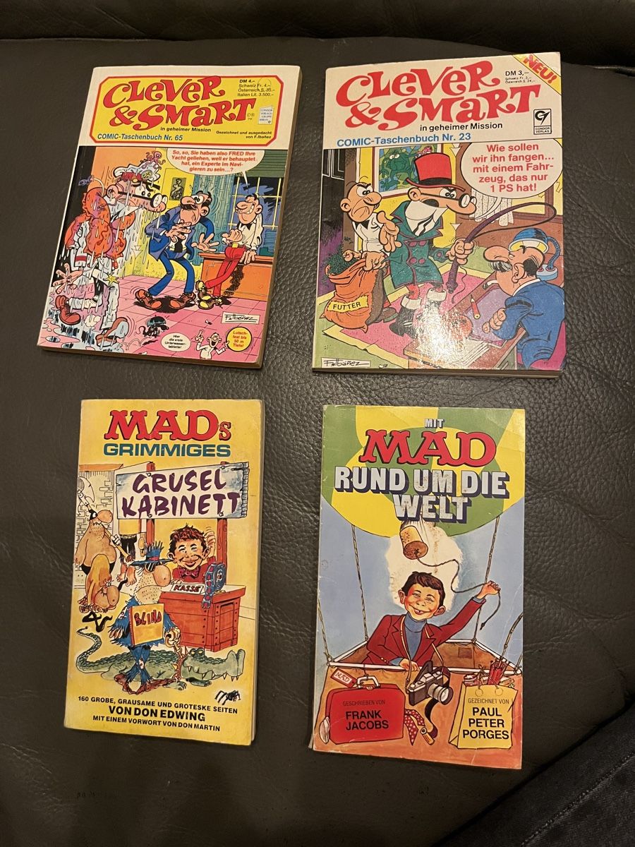 Fumetti: Comic taschenbuchSammlung "Clever & Smart" und "MAD", 7 Stüc – Usato da Oensingen venduto da temin82