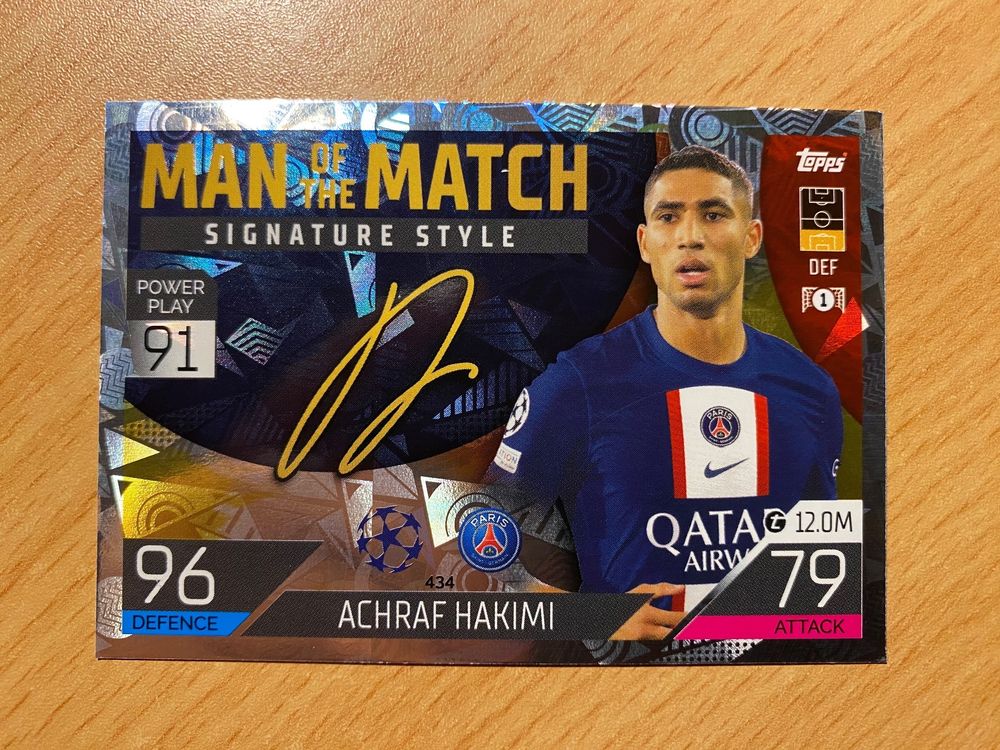 Topps Achraf Hakimi PSG | Kaufen Auf Ricardo