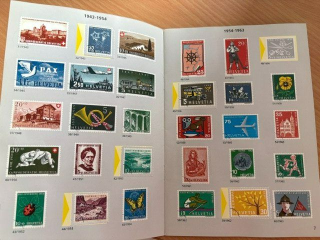 Alle Briefmarken: Collection de timbres Helvetia – Gebraucht aus Palézieux von MyriamEdward 3