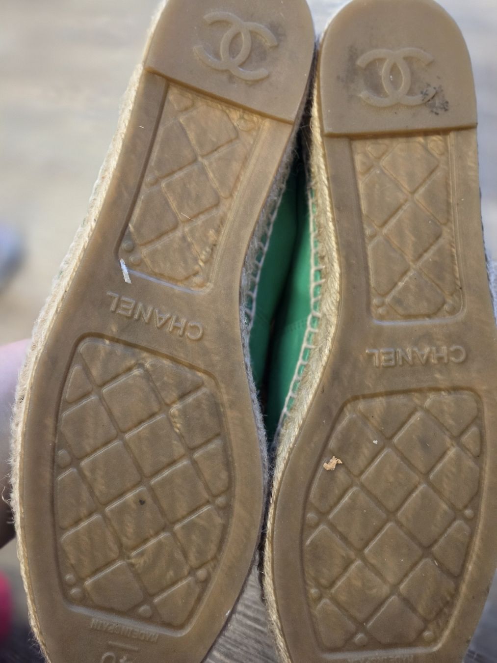 Chanel Scarpe da donna: Chanel Leder Espadrilles – Usato da Zürich venduto da Bubi83 5