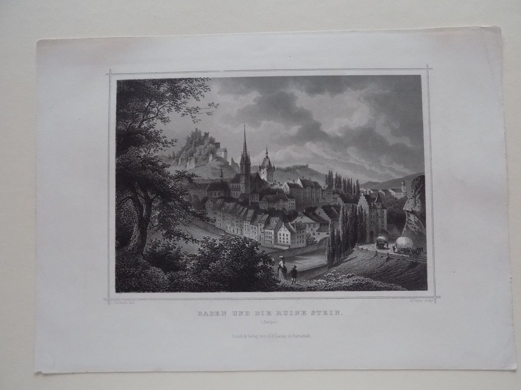 Stiche: Baden Ruine Stein – Gebraucht aus Risch von Rischli15