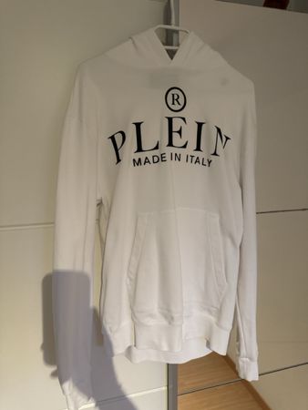 Philipp Plein Hoodie weiss Gr. L