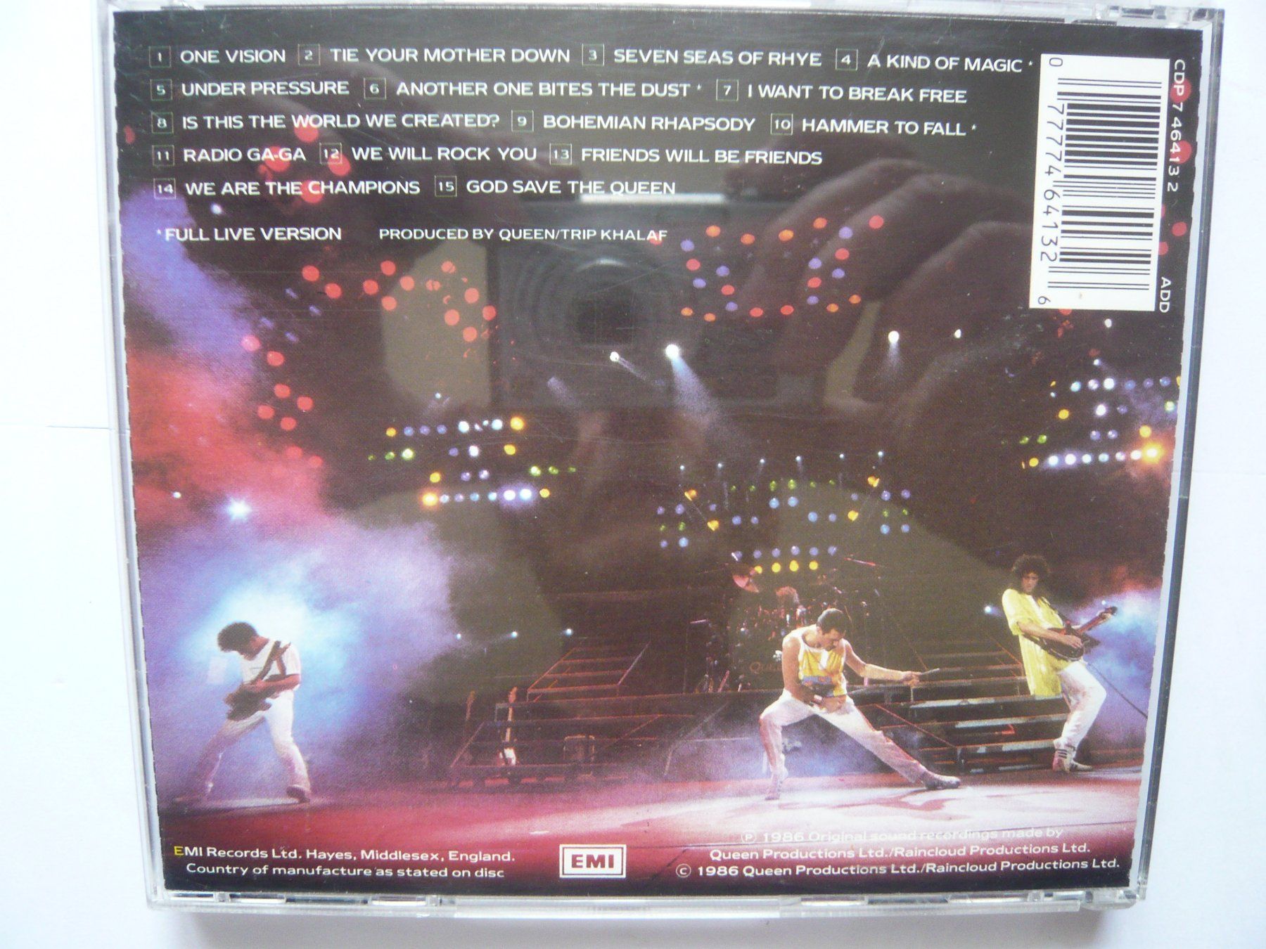 CD: 2CD QUEEN MADE IN HEAVEN & LIVE MAGIC – Usato da Winterthur venduto da Cajun 5