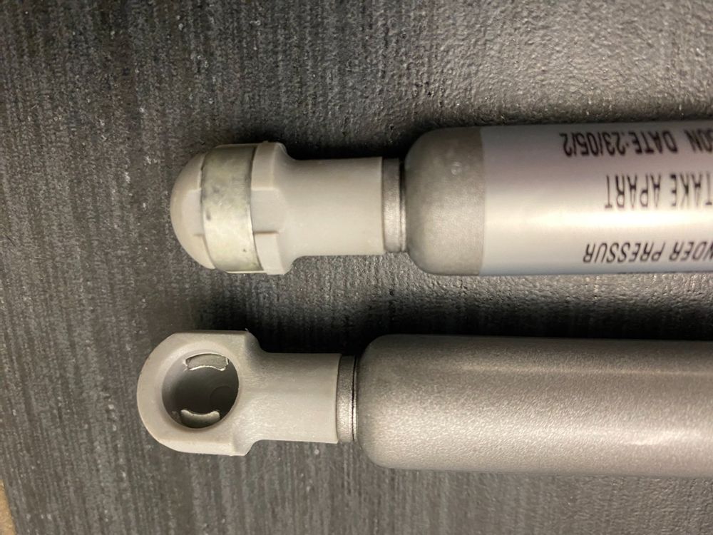 Gasdruckfeder Gasdruckdämpfer Ersatz für Liftomat 195mm 250N