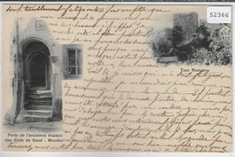 Moudon - Tour Romaine, Porte de l'ancienne maison des Etats