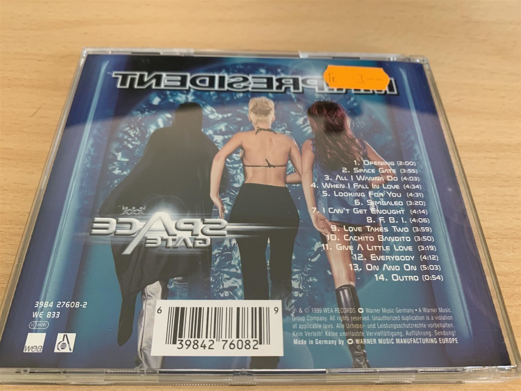 CD: Mr. President – Space Gate – Usato da Rikon im Tösstal venduto da Alpenmutz 1