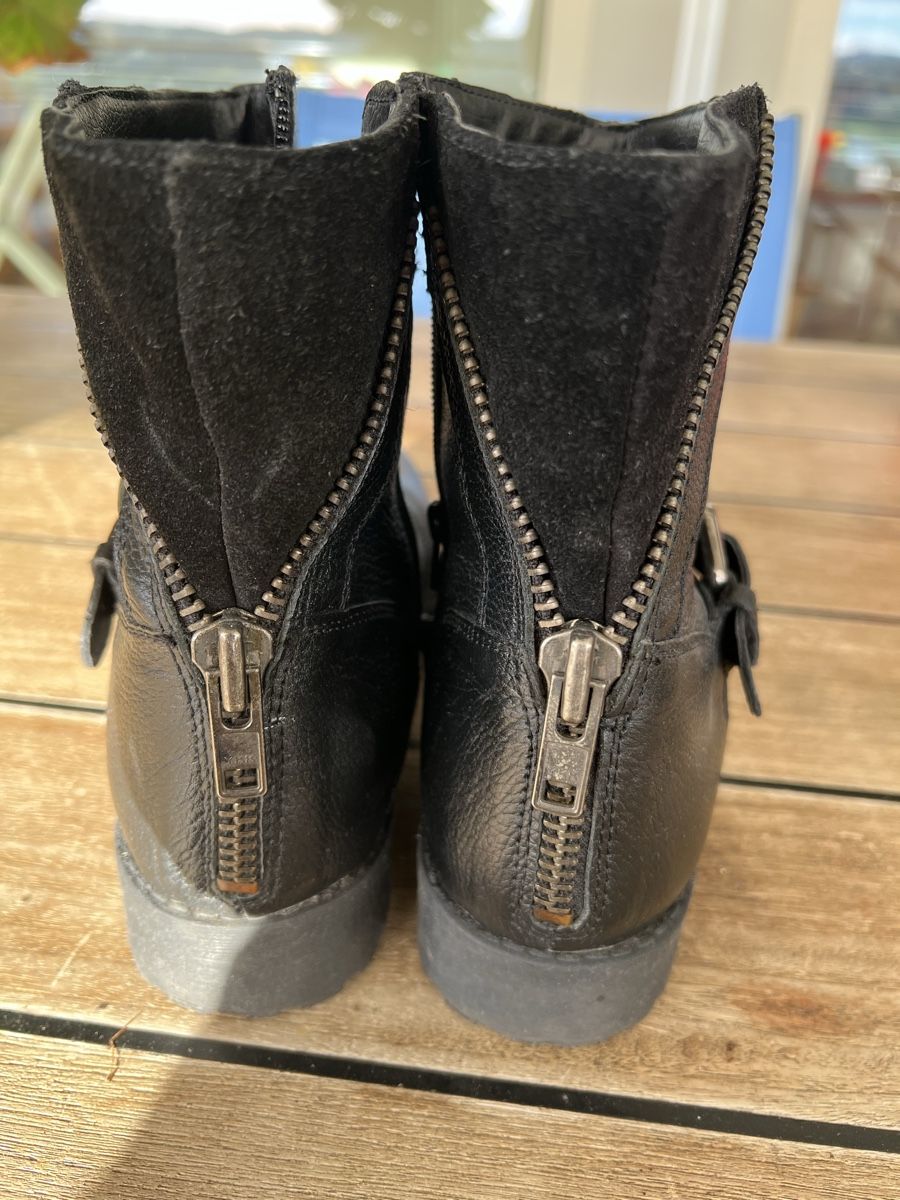 Scarpe da donna: Damen Leder Stiefelette 42 – Usato da Winterthur venduto da ruebliangel 1