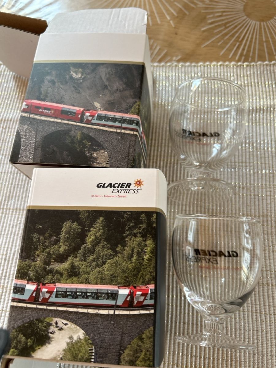 Bicchieri: Gläser GLACIER EXPRESS NEU originalverpackt – Nuovo (secondo la descrizione) da Heimenhausen venduto da bergblick4 1