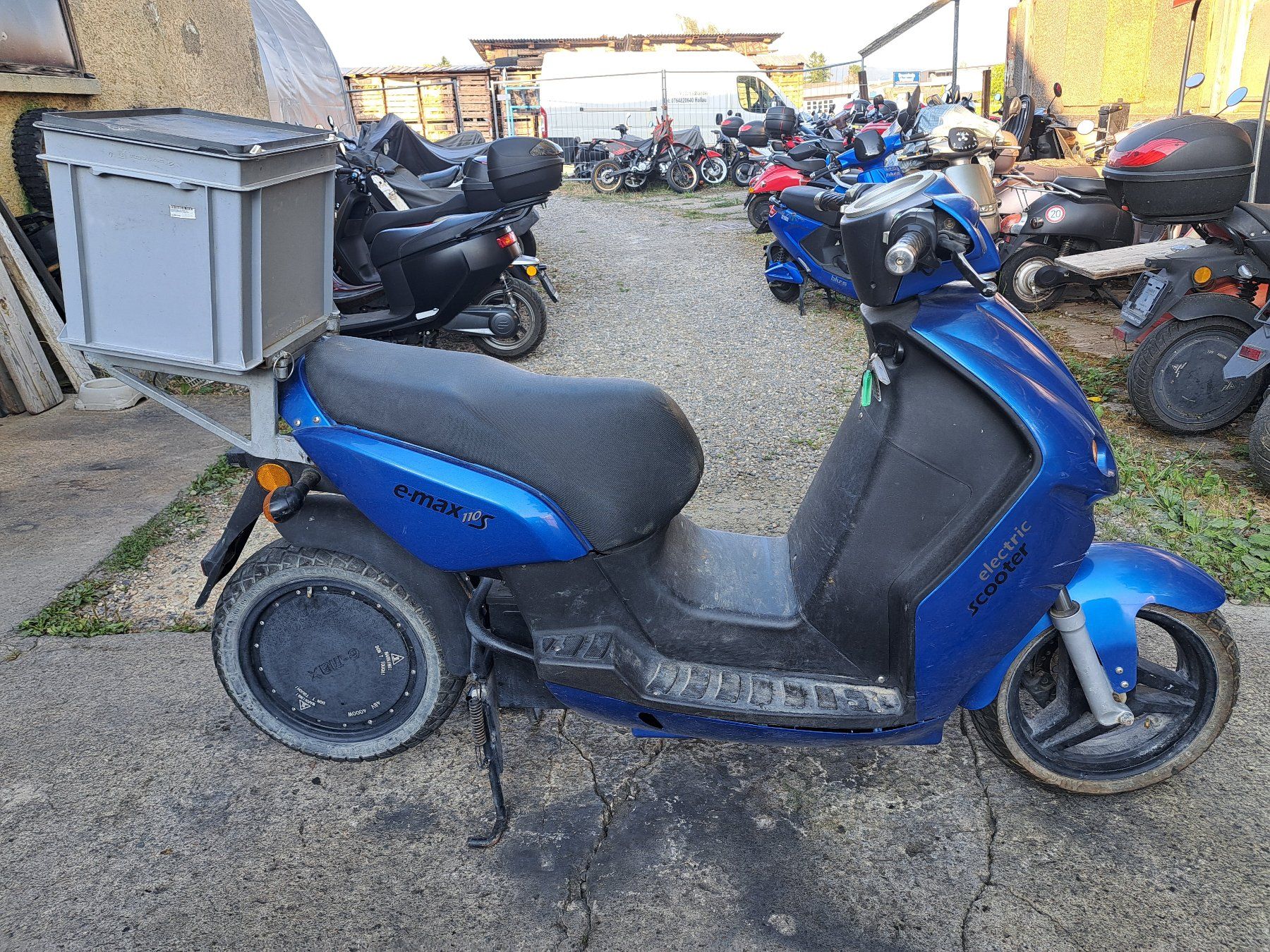 Scooters: E-Roller E-Max 110S Bastler Lieferung möglich – Défectueux à Hallau par ZIEGLER-Motorhandel