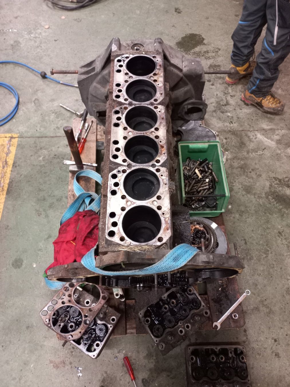 Motoren: Motorblock MAN – Gebraucht aus Buchen BE von Reberparts 1
