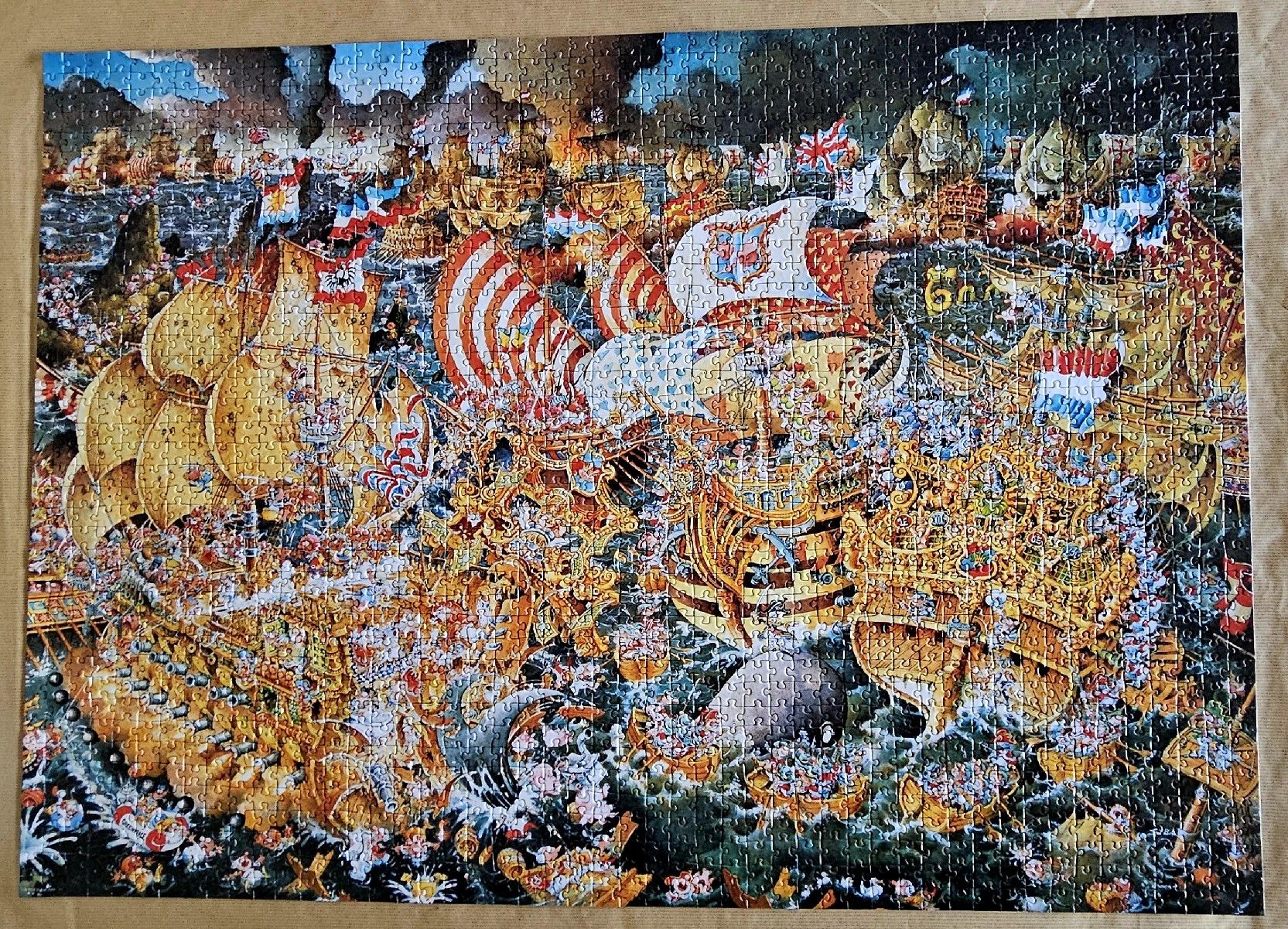 Heye Puzzle: Heye Puzzle Michael Ryba 'Trafalgar' – Nuovo (secondo la descrizione) da Teufen AR venduto da patchouli13 2