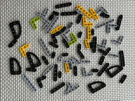 Lego Technik flache runde Lochbalken LotZ
