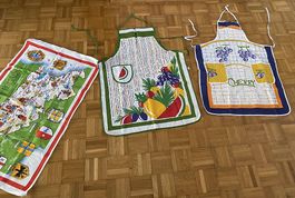 Hochschürze / Topflappen / Küchentuch 